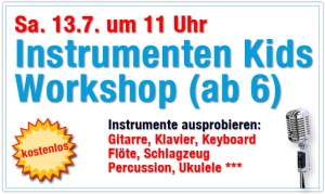 Workshop: Instrumente ausprobieren