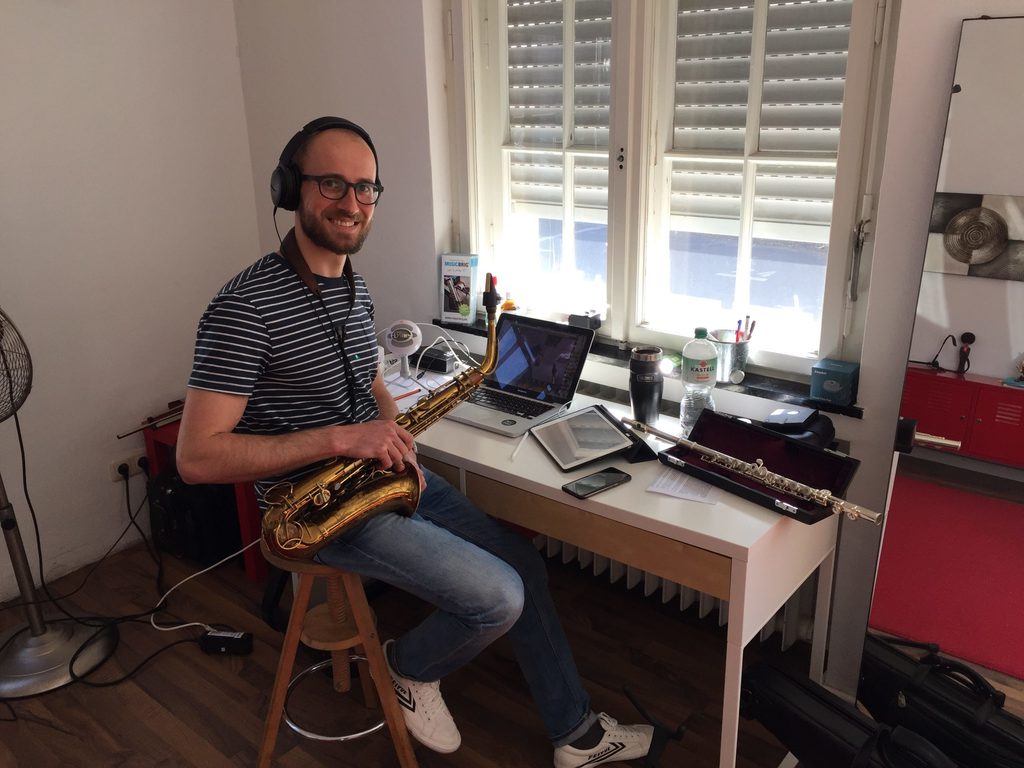 Saxophon Online Unterricht bei Musicbrig 