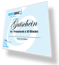 Musikschule Köln - Gutschein Probestunde Musikschule Köln - Gutschein Probestunde